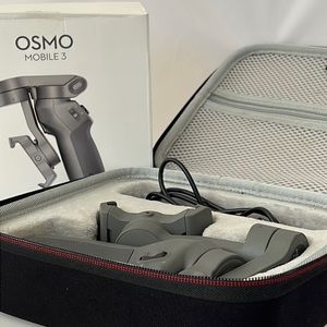 DJI OSMO MOBILE 3 Gimbal Stabilizer for Smartphones, Like New!Case Included.